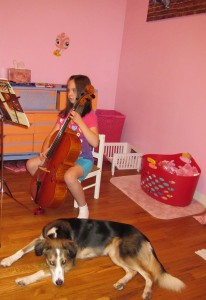 cello practice